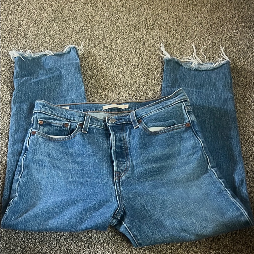 Women's Levi Blue Jeans